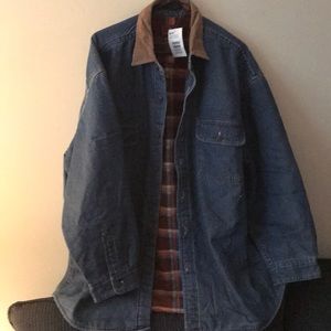 Denim jac/shirt.